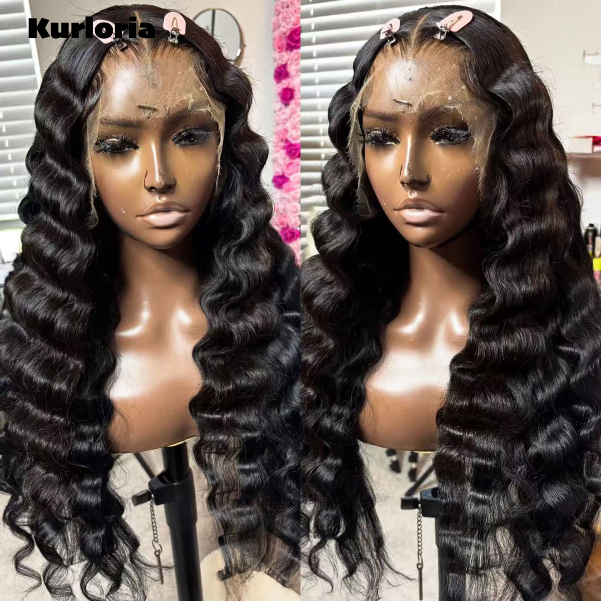 450 Yoğunluklu, Derin Dalgalı  - Glueless Wear And Go Human Hair Wig incelemesi ve fiyatı